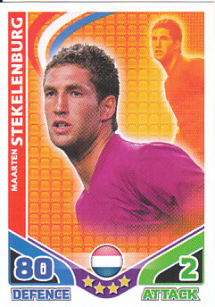 Maarten Stekelenburg Netherlands 2010 World Cup Match Attax #115